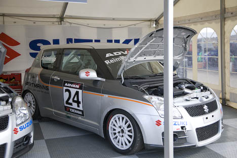 HP-Racing og deres hurtige Suzuki’ere.
(Foto: Motorsporten.dk)